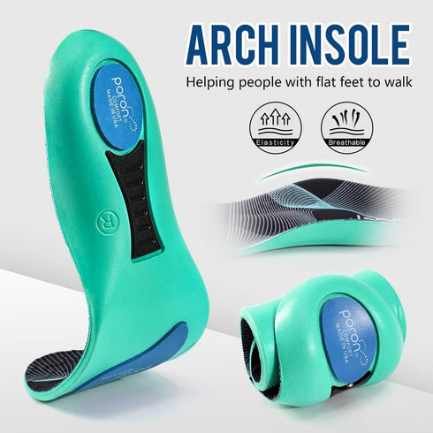 XINIFOOT Sport Insole, Shock Absorbing Cushion Shoe Insole for Men & Women, Arch Support for Plantar Fasciitis