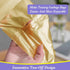 3 Gallon Small Gold Trash Bags, 180pcs, Fit 2.6-3.2 Gal, Strong Plastic Garbage Bags for Bathroom Bin Liners