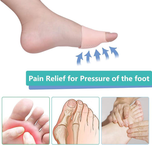 Metatarsal Pads, Toe Separators, Soft Gel Bunion Corrector Cushion for Mortons Neuroma, Rapid Pain Relief