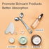 Yeamon Face Massager - Metal Face Roller Gua Sha Massage Tool for Skin Care, Facial Roller for Women