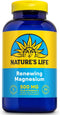 Nature’s Life Renewing Magnesium 500 mg, Citrate, Malate, Oxide Plus Vitamin B-6, 275 VegCaps