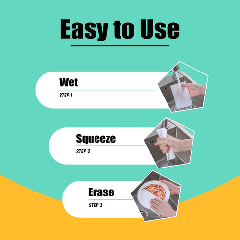 200 Pack Eraser Sheets Disposable Cleaning Sponge Thin Melamine Foam Sponge Wipes for Bathroom Kitchen Dish Furniture,