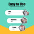 200 Pack Eraser Sheets Disposable Cleaning Sponge Thin Melamine Foam Sponge Wipes for Bathroom Kitchen Dish Furniture,