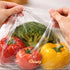 Kitchsy 18x24 250 Count (2) Produce Bags Roll, Clear Plastic Food Bags for Fruits, Veggies, Bread, Grocery Shopping