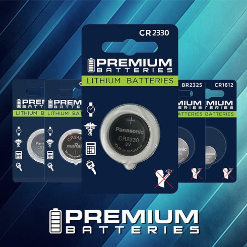 Premium Renata CR2325 Lithium 3V Coin Cell - High Capacity Swiss Engineered Batteries (1 Pack)