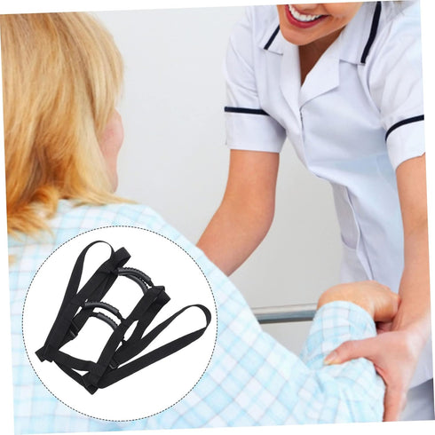 Ipetboom Bed Ladder Assist Handle for Seniors Comfortable Installation Portable Sit Up Helper for Elderly Patients