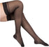 EvoNation Women's USA Made Thigh High Graduated Compression Stockings, 20-30 mmHg Firm Pressure Sheer Socks