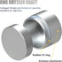 Portable Daily Pill Case, Heavy Duty Aluminium Alloy Round Pill Box, Waterproof Travel Pill Organizer