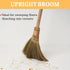 Natural Whisk Sweeping Hand Broom, Vietnamese Broom for Cleaning, Decorative Broom, 12.2" Width, 26.38" Length
