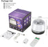 Hubbmx 8 10 Star Projector, LED Night Light White Noise Sound Machine, Soother Sounds, Light Modes, Music Speaker
