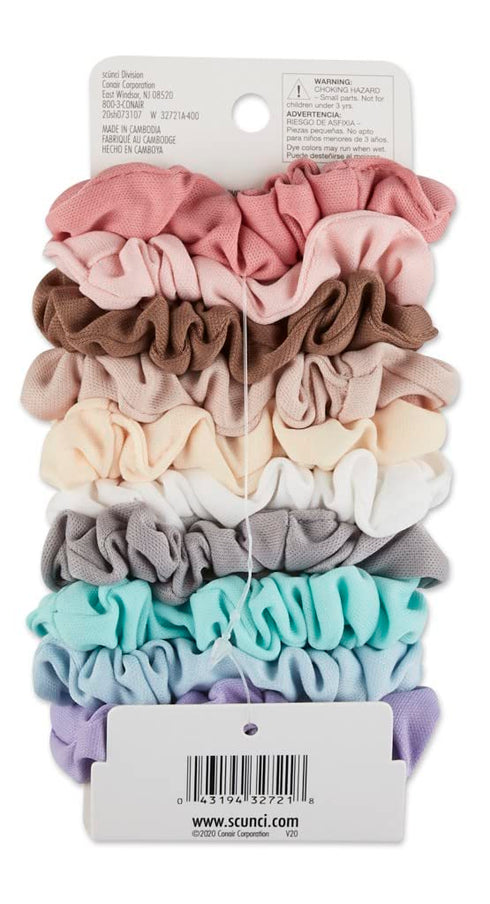 Scunci 10 Pcs Value Pack No Damage Scrunchies
