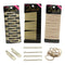 Women's Braided Good Hair Set - 102 Counts, Braided Hair Clips (60 Bobby Pins + 30 Elastic Ties + 12 Snap Clips)