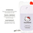 Set, Touchland x Hello Kitty Hand Sanitizer and Case Scented & Stylish Bundle, Travel Size, Dye Free Hydrating Hand