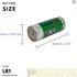 5 X PoundMax 910A LR1 N Type MN9100 1.5V Alkaline Batteries