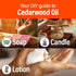 H’ana Cedarwood Essential Oil - 100% Pure Natural Cedarwood Oil for Hair, Diffuser, Aromatherapy (1 Fl Oz)