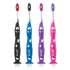 GUM Monsterz Jr Kids’ Toothbrush, Soft Bristled with Suction Cup, For Ages 5+, 2ct