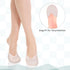 Tucnoeu 1 3.54 3.15inch Pair Soft Ballet Toe Pads Foot Care Toe x High Heels Toes Caps Toes Pads for Pointe