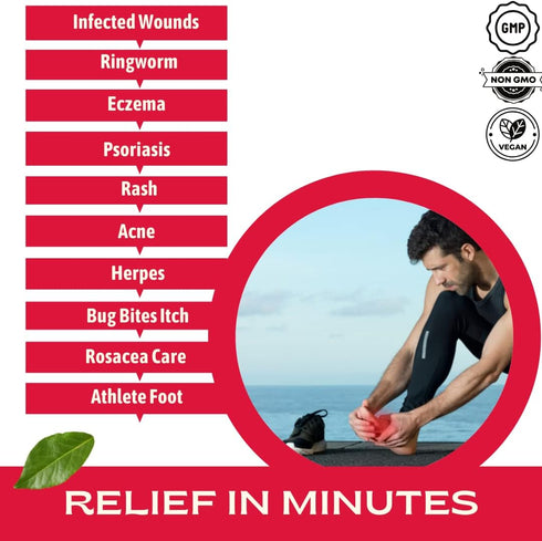 Reboot Colloidal Silver Gel - 35PPM Max Strength - First Aid & Burn Relief, Soothes Itching, 3.4oz