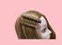 Vpang 2 Pcs Shiny Rhinestone Diamond Barrette Clip, Duckbill Alligator Hair Accessories for Women (Champagne)