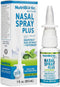 NutriBiotic Nasal Spray Plus, 1 Fl Oz, Nasal Lubricant with GSE, Xylitol & Botanical Extracts