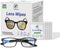 VisClear Eyeglass Cleaner Wipes, 200 Counts, Ocean scented,No Scratches and Safe for Prescription