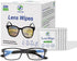 VisClear Eyeglass Cleaner Wipes, 200 Counts, Ocean scented,No Scratches and Safe for Prescription