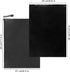 Adult Diaper Disposal Bags Pack of 100, Black Disposable Bags 9.84x13.78inches Zip Seal Opaque Incontinence Pad Disposal