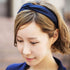 Yeshan Women's Criss Cross Silk Satin Headbands - Elastic Twisted Hair Band, Pack of 8