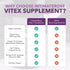 Intimate Rose Vitex Chasteberry Supplement for Women, 1000 mg for Hormone Balance, Fertility & PMS Support