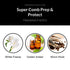 Number 4 Super Comb & Protect Mini Leave In Conditioner Spray, 1.45 oz Heat Protectant for Hair