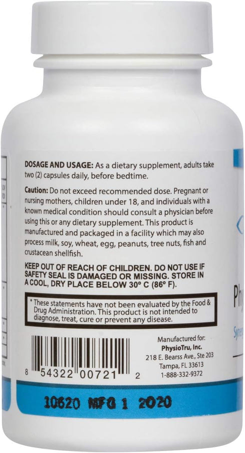 Physio Flora Curcumin Piperine, Probiotics and Prebiotics for Gut, 60 Veggie Capsules