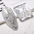 Vishine Gelpolish Long-lasting Gel Nail Polish, Shiny Color Soak Off UV LED, Glitter Silver (1853)