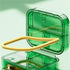 LENmzpomA Organizer,7 Pill Day Pill Box Organiser Convenient Pill Box Proof Secure Closure Mini Dispenser