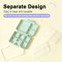 Wopanxye 9 Travel Pill Organizer, Compartments Portable Medicine Storage Box, BPA-Free, Double Lock, Daily Cute
