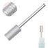 Tungsten Carbide Cylinder Nail Drill Bits, 3/32'' Two Way Rotate Use for Efile Electric File, Nail Art Tools