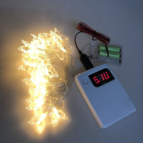 KHIOPNT 2M LR6 1-4pcs 1.5V (3V) AA Battery Eliminator USB Power Supply Cable Replace AA Battery