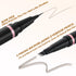 Eyebrow Pencil Makeup Kit, Waterproof 2-IN-1 Microblading Pen, Eyebrow Pomade, Dual-Ended Brush