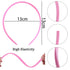 Pack of 26 DIY Satin Covered Fashion Headbands Set, 0.4 Inch/1 Cm Colorful Ribbon Hair Band Craft Headband Set