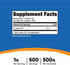 Nutricost L-Lysine Powder, 500 Grams, Pure L-Lysine, Non-GMO, Gluten Free