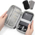 Hard Shell Diabetic Supplies Organizer Bag for Diabetes Testing Kit, Blood Glucose Monitor, Lancets, Alcohol Wipe