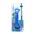 Tongue Scraper for Adults, Plastic Cleaner 2 Size in 1, Bad Breath Treatment for Kids, Easy to Use Hygiene Tool