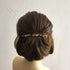 Luckycivia 2 Pack Hair Barrette - Long and Thin Handmade Celluloid Onyx Hair Clip, Elegant Automatic Hair Clip for