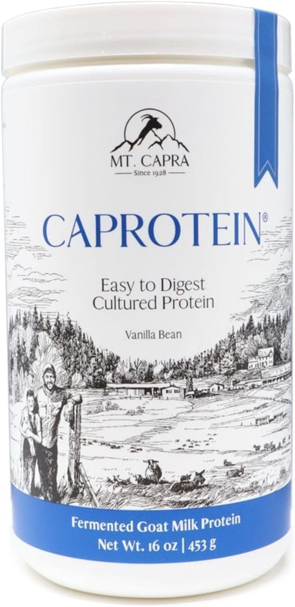 MT. CAPRA SINCE 1928 Caprotein, 1 Pound, Fermented Goat Milk Protein, Extremely Easy to Digest