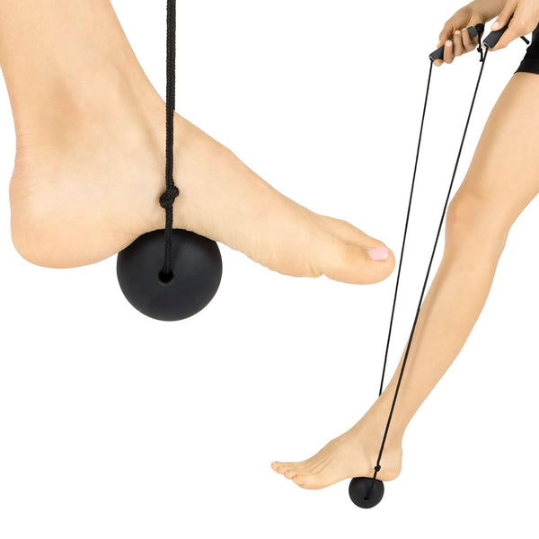 Vive Plantar Fasciitis Relief Lacrosse Ball Massage Roller for Feet - Deep