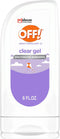 OFF! Clean Feel Insect Repellent Clear Gel, 20% Picaridin Bug Repellent, Long Lasting Protection from Mosquitoes, 6 oz