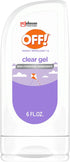 OFF! Clean Feel Insect Repellent Clear Gel, 20% Picaridin Bug Repellent, Long Lasting Protection from Mosquitoes, 6 oz