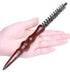 PERFEHAIR Mini Boar Bristle Round Brush, 0.6 Inch Diameter for Short Hair Blow Drying
