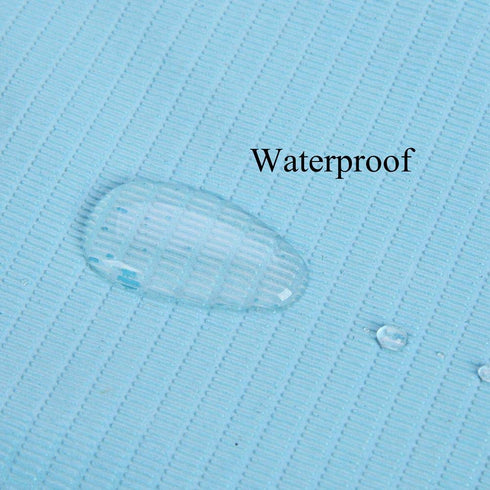 New Life Tattoo Disposable Bibs Sheets Cloths, 125pcs 13 X 18 inches Waterproof Tattoo Table Covers (Blue)
