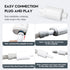 Tordale CPAP Muffler for AirMini Compatible with Transcend Travel and ResMed AirMini CPAP Machines. Includes CPAP Hose