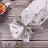 Enjonar 24pcs Treat Bags, Silver Plastic Drawstring Party Favor Bags for Candies and Goodies